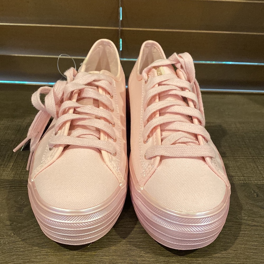 NWT Keds Triple Kick MLB San Francisco Giants Pink Platform Shoes - US size 6M - Picture 5 of 12